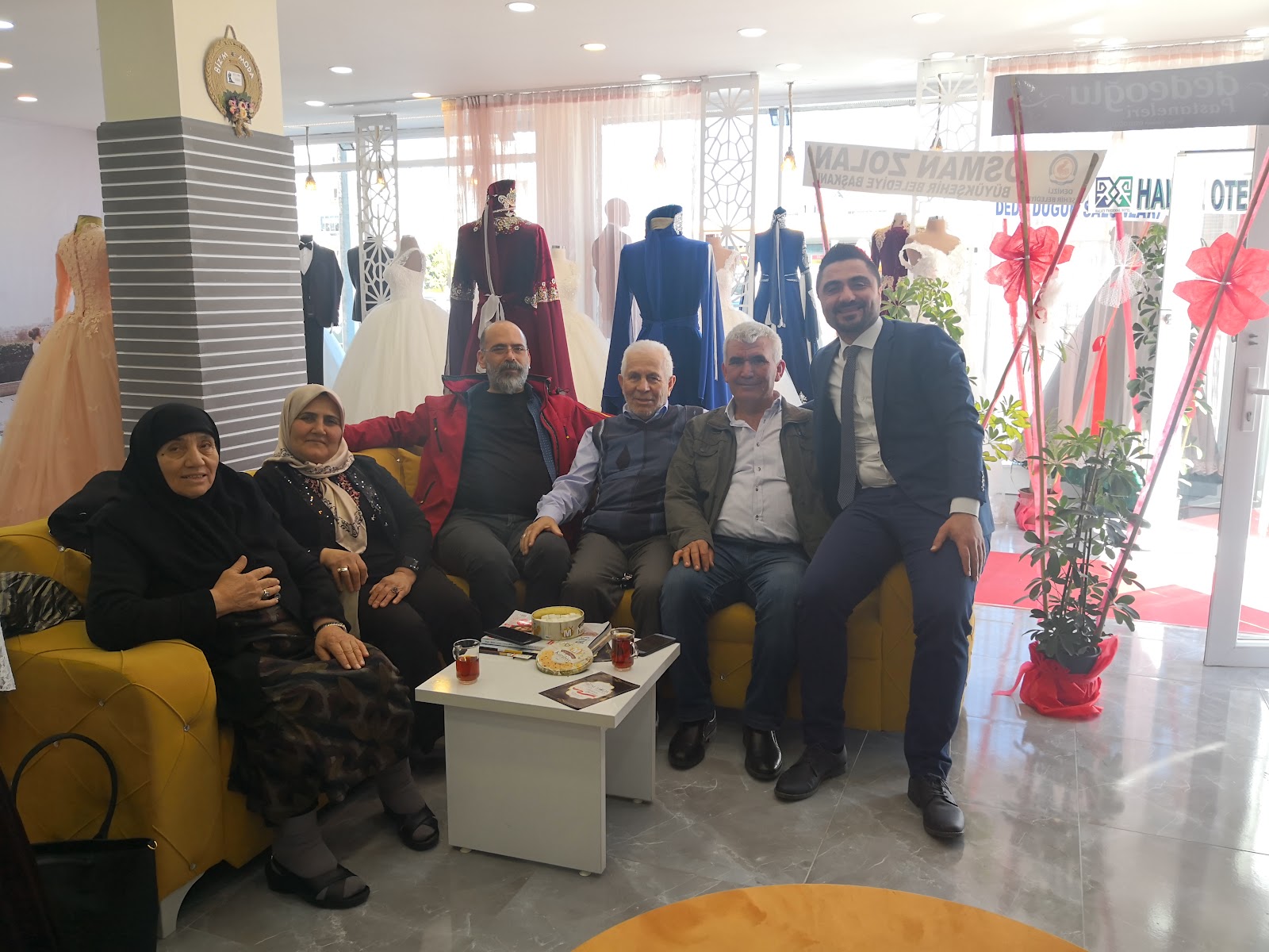 BİZİM MODA ️ GELİNLİK DAMATLIK