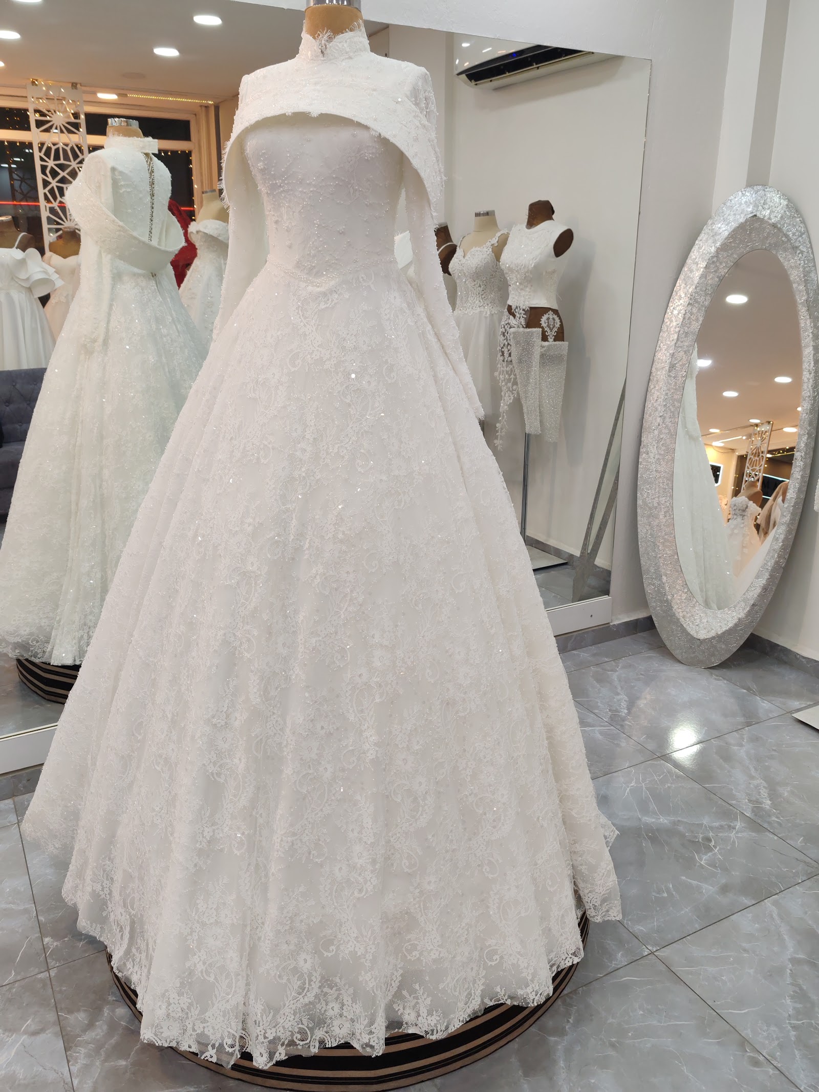 BİZİM MODA ️ GELİNLİK DAMATLIK