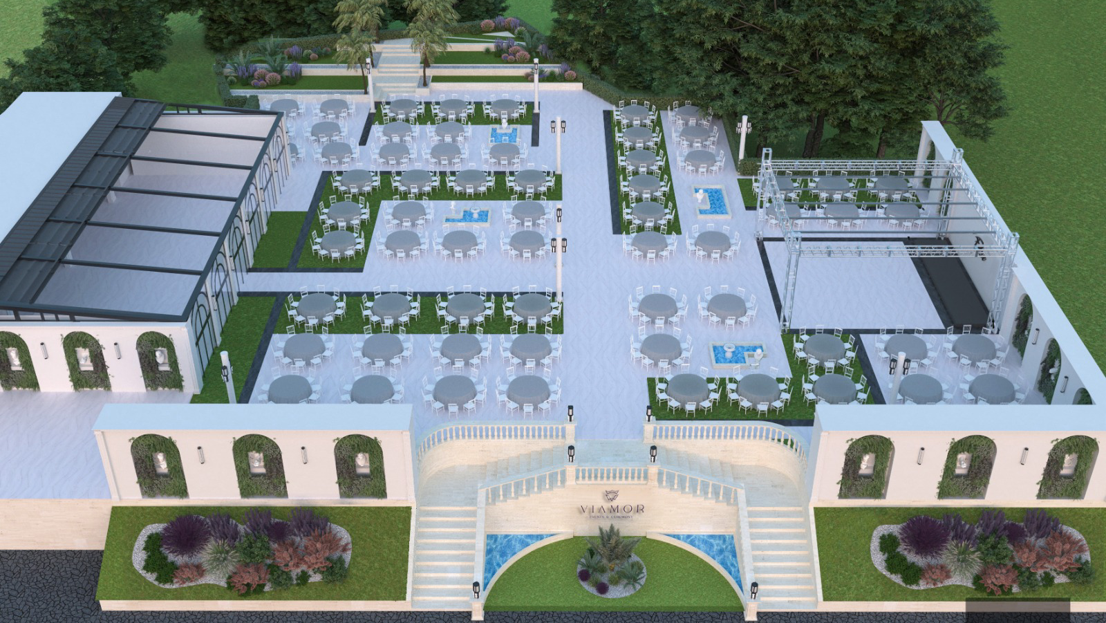 Viamor Events & Ceremony kır düğünü mekanı — Pamukkale